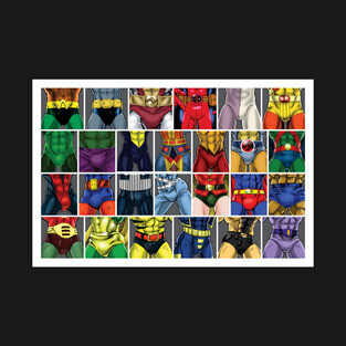 ABC's of Superheroes T-Shirt