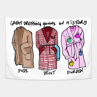 Dressing Down at the end of the world Tapestry