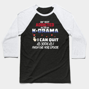 K Drama Funny Baseball T-Shirt