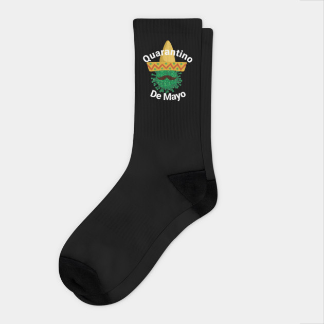 Quarantino De Mayo Socks by belownormal