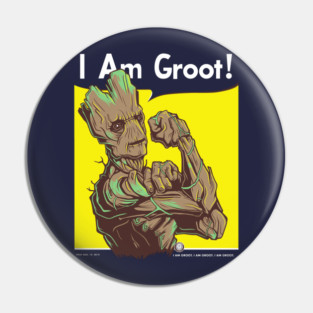 I am Groot! Pin