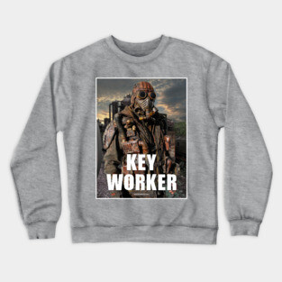 SALVAGED Ware - KEY WORKER Crewneck Sweatshirt