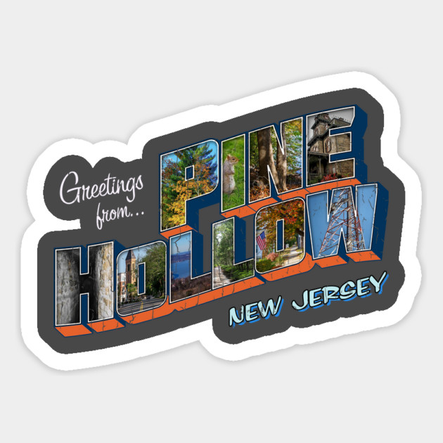 Pine Hollow New Jersey Magnet by GZM Podcasts