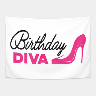 Birthday Diva Tapestry