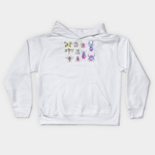 Insect Collection Kids Hoodie