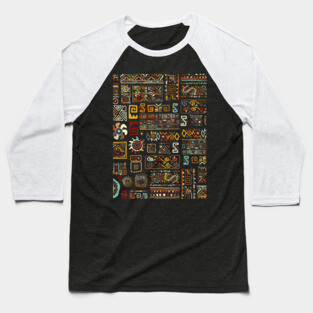 Native american design theme, Ethnic ornament Baseball T-Shirt