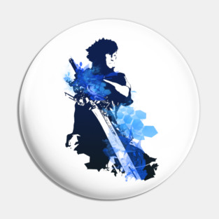 blue noctis Pin