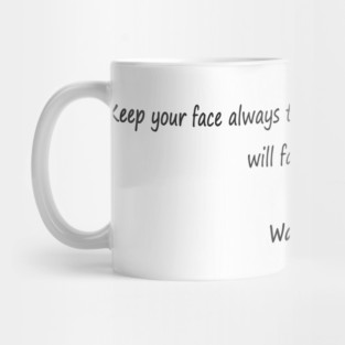 Popular quotes from popular people - Walt Whitman Mug