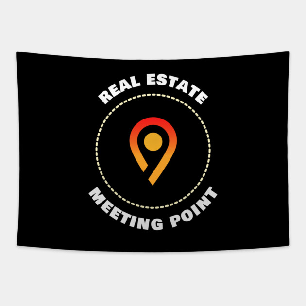 Real Estate Meeting Point Tapestry by REG