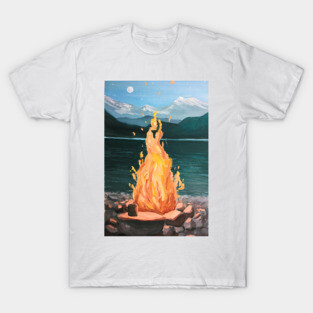 cozy campfire T-Shirt