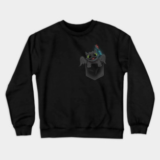Pocket Dragon Crewneck Sweatshirt