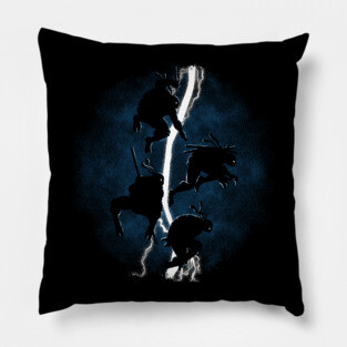 The Dark Ninja Return V.2 Pillow