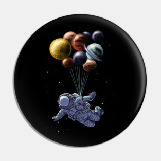 Space travel Pin