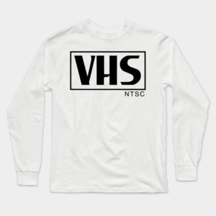 VHS NTSC Long Sleeve T-Shirt