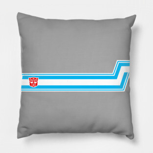 Optimus Prime Trailer Stripes Pillow