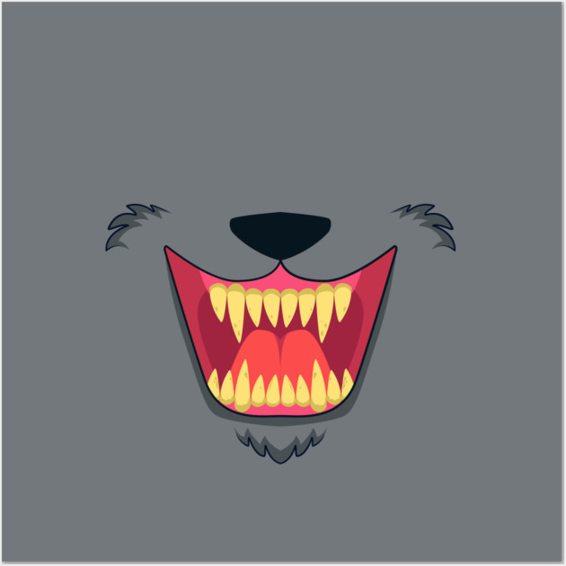 werewolf covid 19 Wall Art by gastaocared