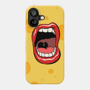 Cheesy Smile Scream Phone Case