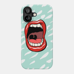 Scream Smile Phone Case