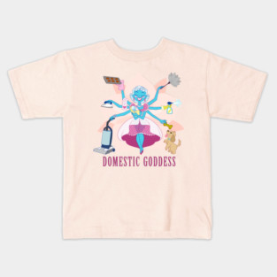 Domestic Goddess Kids T-Shirt