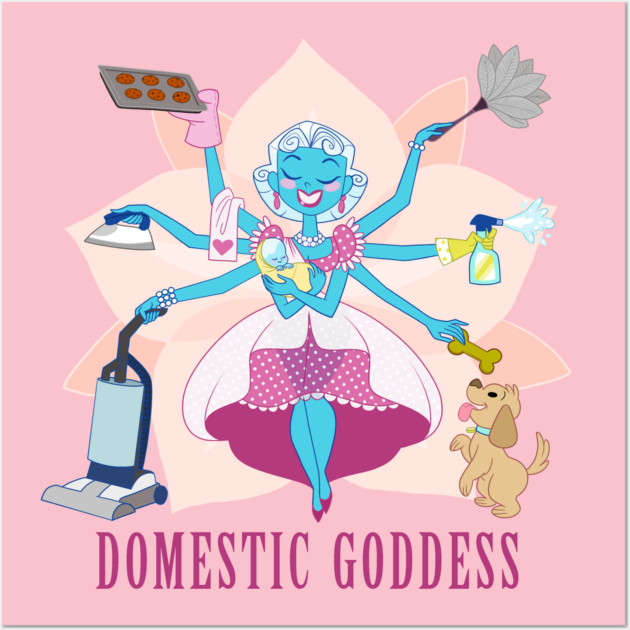Domestic Goddess Wall Art by JoTheZette
