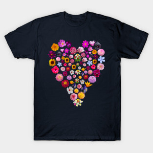 Floral Heart T-Shirt