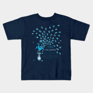 Paisley Peacock Pride and Prejudice: Classic Kids T-Shirt