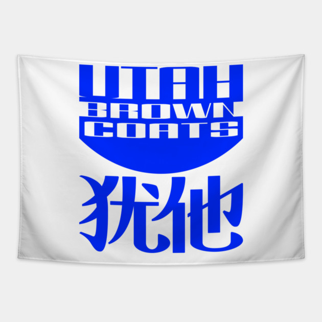 Blue Utah Browncoats Tapestry by utahbrowncoats