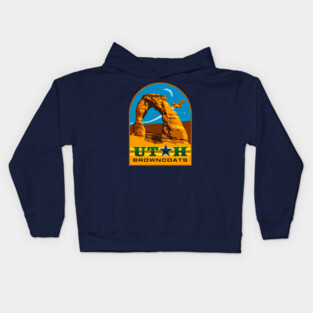 Utah Browncoat Arches Kids Hoodie