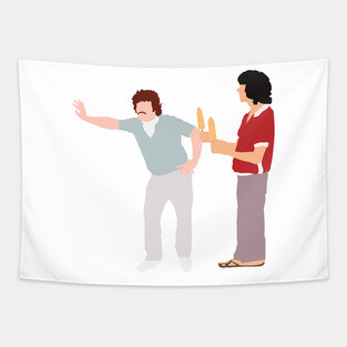 Get that corn outta my face Tapestry