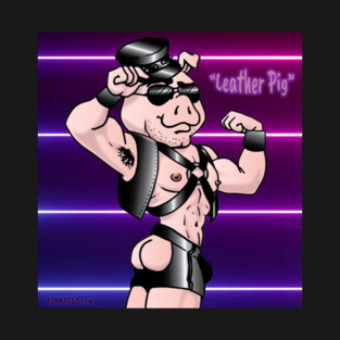 Leather Pig T-Shirt