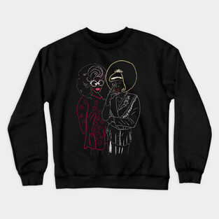 Trixie and katya Line art Crewneck Sweatshirt