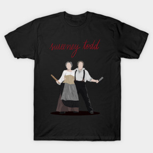 Sweeney Todd and Mrs. Lovett T-Shirt