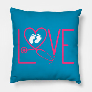 Neonatal Intensive Care Unit Nurse Design Pillow