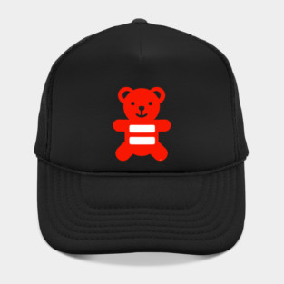 Equality Flag Bear lgbt pride Hat
