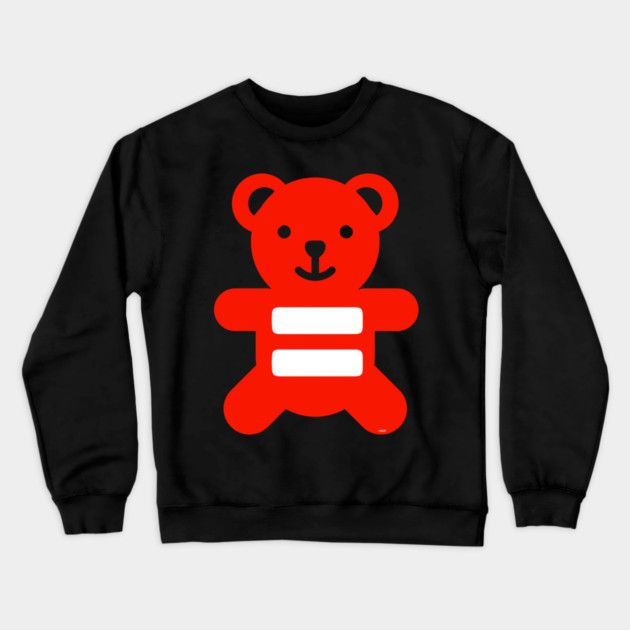 Equality Flag Bear lgbt pride Crewneck Sweatshirt by creative