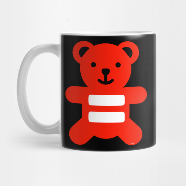 Equality Flag Bear lgbt pride by creative
