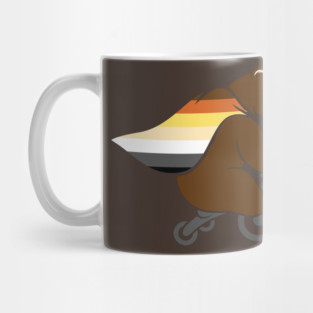 Bear Brotherhood Flag Hero Bear Gay Pride Mug