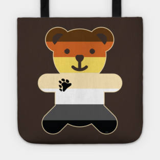 Bear Brotherhood Flag Teddy Bear Gay Tote