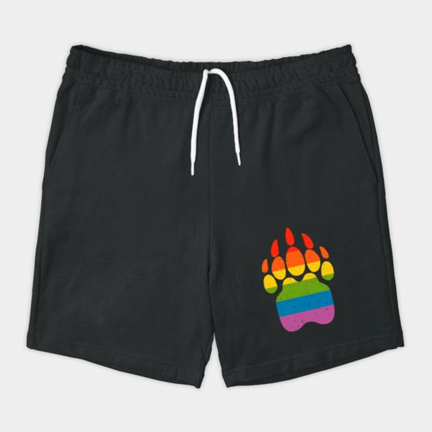 Bear Rainbow Flag Paw Gay Pride by creative