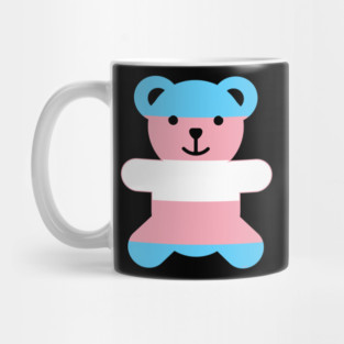 Trans Flag Bear Transgender Pride Mug