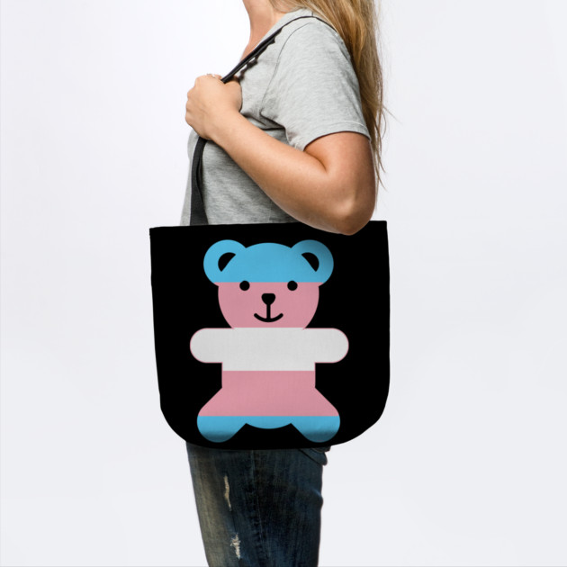 Trans Flag Bear Transgender Pride by creative