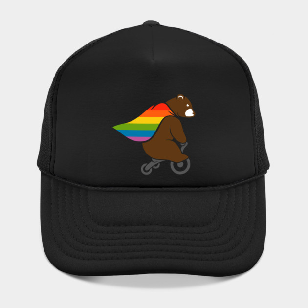 Bear Rainbow Flag Hero Bear Gay Pride by creative