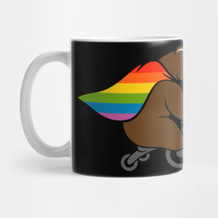 Bear Rainbow Flag Hero Bear Gay Pride Mug