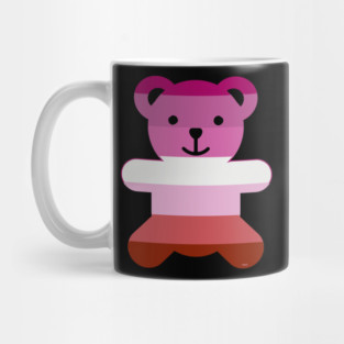 Lesbian Flag Bear Pride Mug