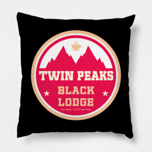 Twin Peaks Black Lodge Pillow