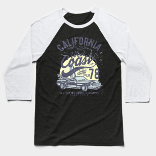 CALIFORNIA, WEST COAST Baseball T-Shirt