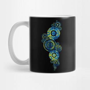 Aboriginal Art - Paisley Circles Mug