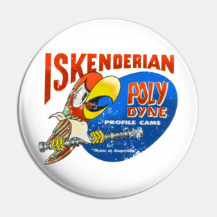 Isky Cams Pin