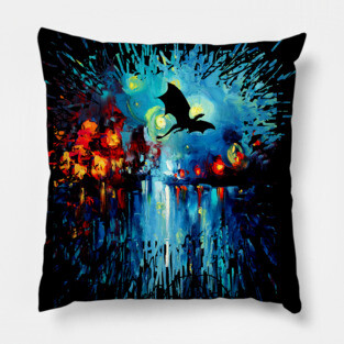 Flight of the Dragon Pillow