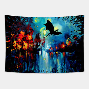 Flight of the Dragon Tapestry